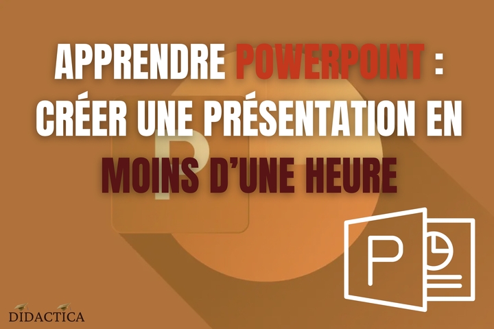 Apprendre PowerPoint : créer une présentation en moins d’une heure